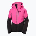 Women's ski jacket Helly Hansen Alphelia dragon fruit black 11