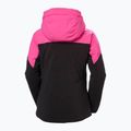 Women's ski jacket Helly Hansen Alphelia dragon fruit black 12