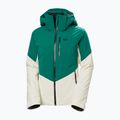 Women's ski jacket Helly Hansen Alphelia emerald snow 10