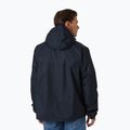Men's Helly Hansen Vancouver Fleece Lined Rain Jacket navy 2