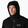 Men's Helly Hansen Momentum 3L Stretch rain jacket black 3