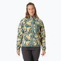 Women's Helly Hansen Imperial Printed Pile Snap sand bruce aop sweatshirt