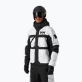 Men's ski jacket Helly Hansen Ullr D Heritage Short grey fog snow camo aop