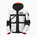 Men's ski jacket Helly Hansen Ullr D Heritage Short grey fog snow camo aop 12