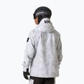 Men's ski jacket Helly Hansen Ullr D Shell Graphic grey fog snow camo aop 2