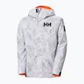 Men's ski jacket Helly Hansen Ullr D Shell Graphic grey fog snow camo aop 10