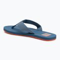 Men's Helly Hansen Logo Sandals 2 washed navy / patrol orange flip flops 3