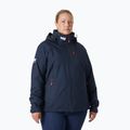 Women's sailing jacket Helly Hansen Crew Hooded Midlayer Plus 2.0 navy