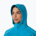 Women's sweatshirt Helly Hansen HP Ocean Full Zip Jacket 2.0 cyan 3