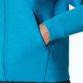 Women's sweatshirt Helly Hansen HP Ocean Full Zip Jacket 2.0 cyan 5