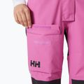 Helly Hansen women's sailing trousers Pier 4.0 Bib meta pink 4