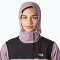 Helly Hansen women's rain jacket Vancouver purple clay 3