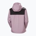 Helly Hansen women's rain jacket Vancouver purple clay 7