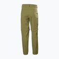 Helly Hansen men's softshell trousers Brono Softshell Zip Off terrain green 6