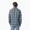 Men's Helly Hansen Aker Flannel LS shirt jungle green buffalo plaid 2