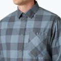 Men's Helly Hansen Aker Flannel LS shirt jungle green buffalo plaid 3