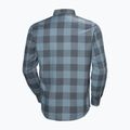 Men's Helly Hansen Aker Flannel LS shirt jungle green buffalo plaid 6