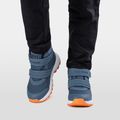 Helly Hansen Jk Bowstring Boot HellyTech children's snow boots washed navy/papaya 7