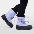Helly Hansen Jk Varanger Insulated bright lavender/meta pin children's snow boots 5