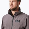Men's Helly Hansen HP Racing Lifaloft Bomber sailing jacket sparrow grey 3