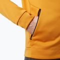Men's Helly Hansen HP Fleece 2.0 mustard sailing sweatshirt 5