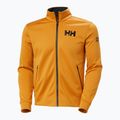 Men's Helly Hansen HP Fleece 2.0 mustard sailing sweatshirt 6