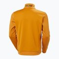 Men's Helly Hansen HP Fleece 2.0 mustard sailing sweatshirt 7