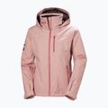 Women's sailing jacket Helly Hansen Crew Hooded Midlayer 2.0 pink salt 7