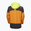 Men's Helly Hansen Pier 4.0 mustard rain jacket 11