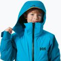 Helly Hansen Alpha cerulean blue children's ski jacket 3
