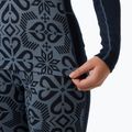 Women's thermal active sweatshirt Helly Hansen Lifa Merino Midweight Graphic Crew navy nordic rose aop 4