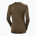 Women's thermal active sweatshirt Helly Hansen Lifa Merino Midweight Graphic Crew sepia houndstooth aop 6