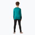 Helly Hansen JR Lifa Merino Midweight signal green children's thermal underwear set 2