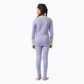 Helly Hansen JR Lifa Merino Midweight bright lavender children's thermal underwear set 2