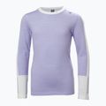 Helly Hansen JR Lifa Merino Midweight bright lavender children's thermal underwear set 6