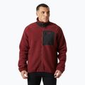 Men's Helly Hansen Panorama Pile Block sweatshirt mars red