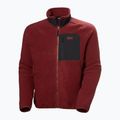 Men's Helly Hansen Panorama Pile Block sweatshirt mars red 5