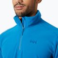 Men's Helly Hansen Daybreaker 1/2 Zip cerulean blue sweatshirt 3