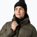 Helly Hansen women's Jade Puffer sepia houndstooth aop down jacket 3