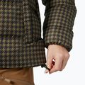 Helly Hansen women's Jade Puffer sepia houndstooth aop down jacket 5