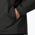 Men's Helly Hansen Vancouver Fleece Lined rain jacket ebony 4