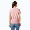 Helly Hansen women's T-shirt Logo 3.0 pink salt 2