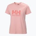Helly Hansen women's T-shirt Logo 3.0 pink salt 4