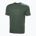 Men's Helly Hansen Box T 2.0 jungle green T-shirt 4