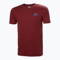 Men's Helly Hansen Nord Graphic t-shirt mars red 4