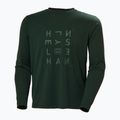 Men's Helly Hansen Skog Graphic dark jungle longsleeve 5