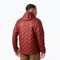 Men's Helly Hansen Lifaloft Hooded Insulator hybrid jacket mars red 2