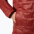 Men's Helly Hansen Lifaloft Hooded Insulator hybrid jacket mars red 4