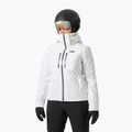 Women's ski jacket Helly Hansen Alphelia Lifaloft white