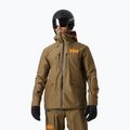 Helly Hansen men's ski jacket Garibaldi 2.0 sepia